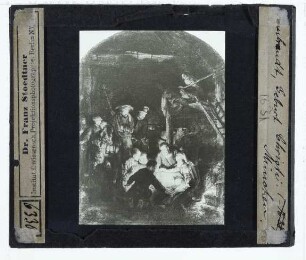 Rembrandt, Anbetung der Hirten (München AP 393)