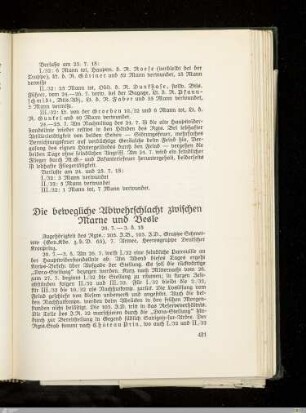 Die bewegliche Abwehrschlacht zwischen Marne und Vesle