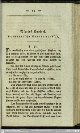 Viertes Kapitel. Geometrische Vorkenntnisse