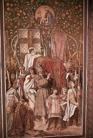 Die Grablegung Elisabeths zu Marburg