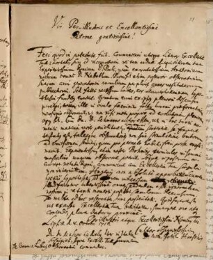 18: Brief von Michael Gottlieb Hansch an Gottfried Wilhelm Leibniz, Leipzig, 8.10.1716