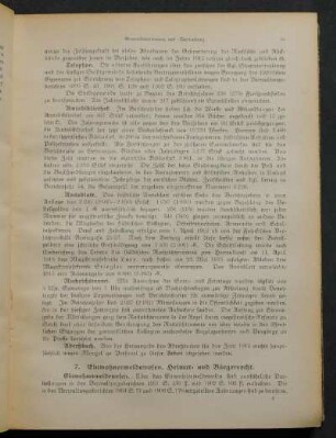 7. Einwohnermeldewesen, Heimat- und Bürgerrecht.