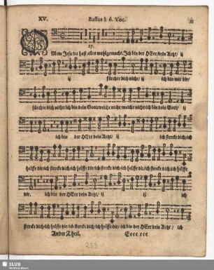 XV. Jesu du hast alles wol gemacht