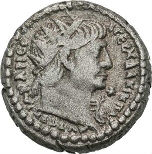 Trajan (98-117 n. Chr.): Alexandria / Ägypten, 116/117 n. Chr. – Tetradrachme