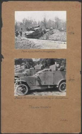 Tanks auf der Fahrt ins Kampfgelände