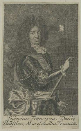 Bildnis des Ludovicus Franciscus, Dux de Boufflers