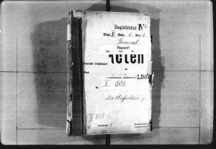 Die Eichordnung. Generalia.