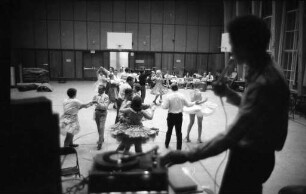 Square-Dance-Kurs in der amerikanischen Elementary-School.