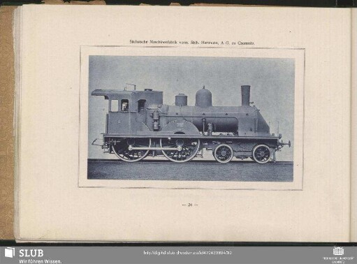 2/4 gek. Schnellzug-Locomotive der Großherzgl. Badischen Staatsbahnen