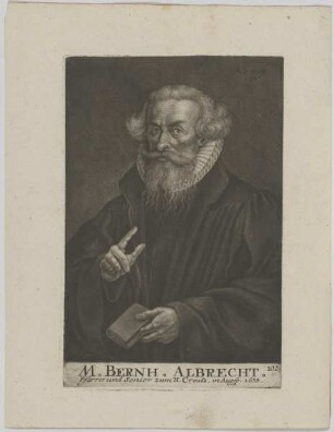 Bildnis des Bernh. Albrecht