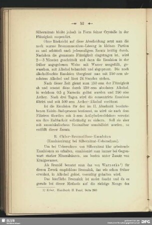 B. Chlor-Bromsilber Emulsion