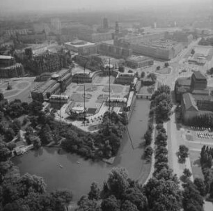 Zwinger in Dresden : Blickrichtung Südosten