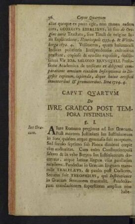 Caput Quartum - Quintum