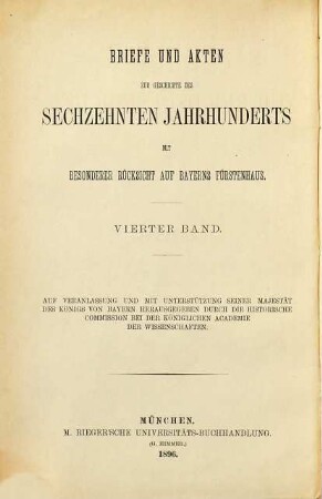 Beiträge zur Reichsgeschichte 1553 - 1555