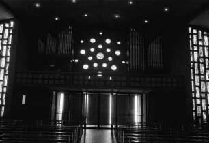Weihe der neuen Orgel in der Kirche St. Josef in Grünwinkel.