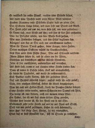 Des Herrn Gaubier de Barreau Jubel-Gedicht, auf den, am 18ten Junii 1757. Durch des Feld-Marschallen Grafen Leopold von Daun, Excell. über das Preußische Kriegsherr ohnweit Planian erfochtenen herrlichen Sieges : Und auf die durch den glücklichen Ausfall Sr. Königl. Hoheit Herzog Carls von Lothringen, den 20. Junii bewirkte Befreyung der, 7. Wochen lang belagerten Stadt Prag als auch auf die kurz daruf erfolgte Niederlage des Feld-Marschalls Keith
