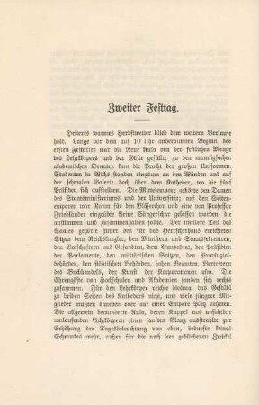 Zweiter Festtag