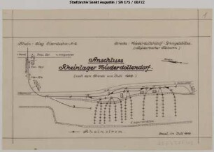 Niederdollendorf, Gleisanschluss Rheinlager
