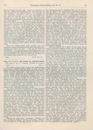 629-632 [Rezension] Jung, Erich, Das Problem des natürlichen Rechts