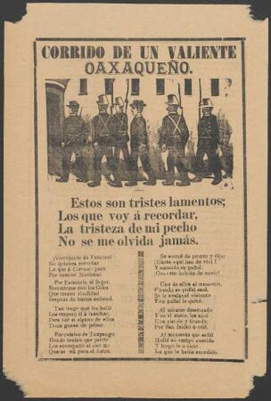 Corrido de un valiente oaxaqueño