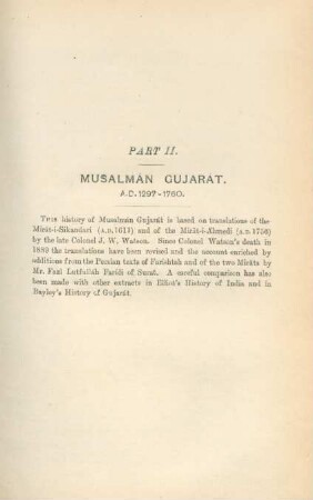 Musalmán Gujarát. A.D. 1279-1760