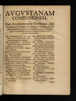 33-80, Augustanam Confessionem