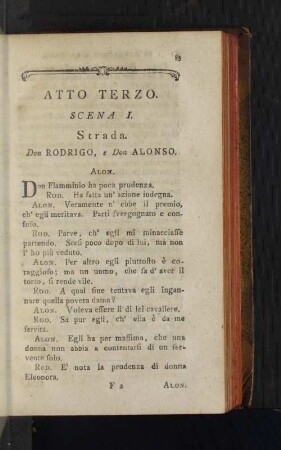 Atto Terzo.