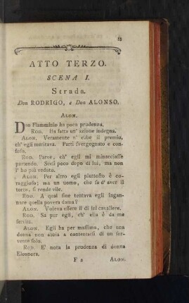 Atto Terzo.
