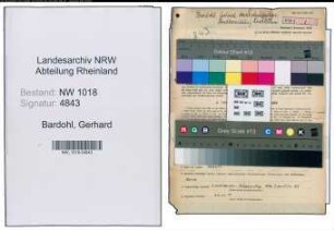 Entnazifizierung Gerhard Bardohl , geb. 12.09.1895 (Stadtinspektor)