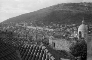 Dubrovnik: Rundgang auf der Stadtmauer, Blick über die Stadt nach Norden