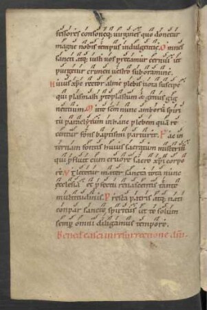 Benedictiones in resurrectione Domini