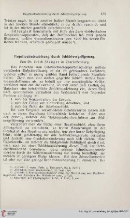 Negativabschwächung durch Schichtvergrößerung