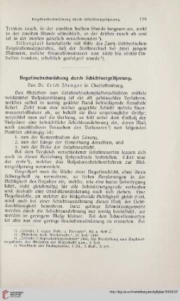 Negativabschwächung durch Schichtvergrößerung