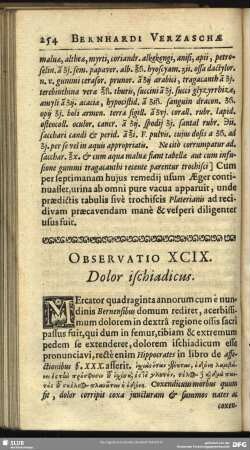 Observatio XCIX. Dolor ischiadicus
