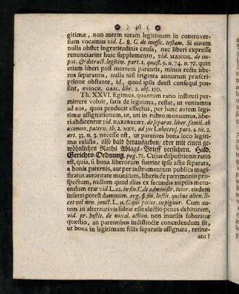 46-53, Thesis XXVI - XXX