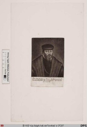 Bildnis Christoph II Fürer (von Haimendorf)
