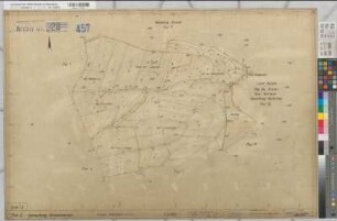 Braunshausen (Hallenberg), Umlegung Braunshausen, Zuteilungskarte Bl.2 Flur 2