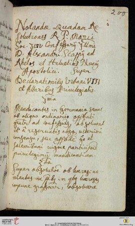 Abschriften von Statuten und Zisterzienserprivilegien