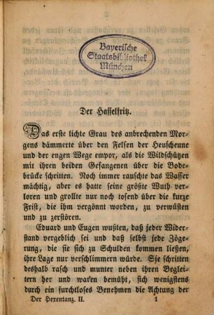 Der Hexentanz : Eine Harzgeschichte von Adolf Mützelburg. 2