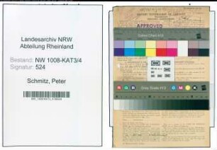 Entnazifizierung Peter Schmitz , geb. 21.12.1893 (Lehrer)