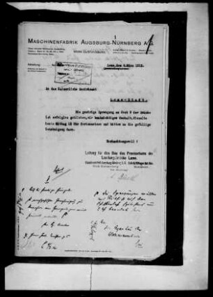 Reparaturarbeiten an der zerstörten Landungsbrücke