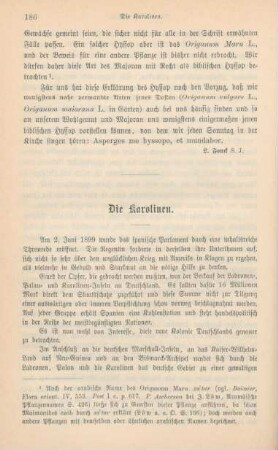 186-192 Die Karolinen