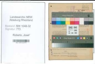 Entnazifizierung Josef Robertz , geb. 27.04.1893 (Stadtbeamter)