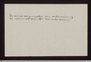 [Texte aus dem Nachlass] - [Handschrift] - Du seither wol-gemundet - StGA-George I,1930 : [NLB, S. 28]