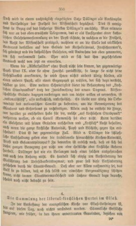 353-357 Die Sammlung der liberal-kirchlichen Partei im Elsaß