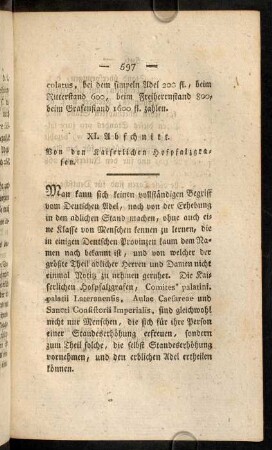 597-609, XI. Abschnitt.