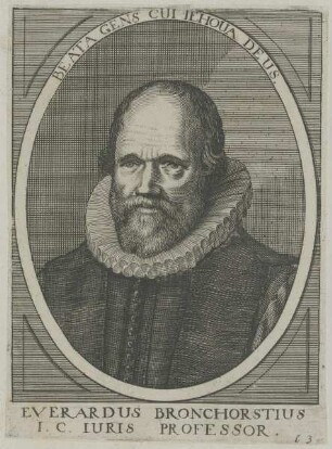Bildnis des Everardus Bronchorstius