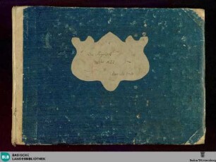 Kaspar der Fagottist. Excerpts. Arr - Don Mus.Ms. 1408 : V (X), cemb