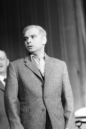 Szenenbilder aus "Affäre Blum" von Erich Engel und R. A. Stemmle. Volksbühne Berlin, 29.05.1961
