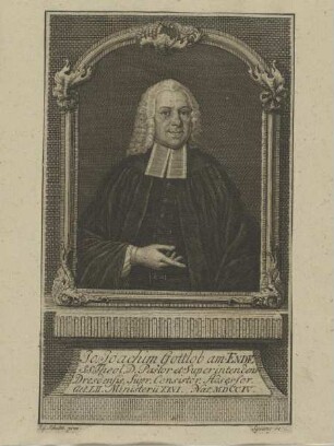 Bildnis des Jo. Joachim Gottlob amEnde